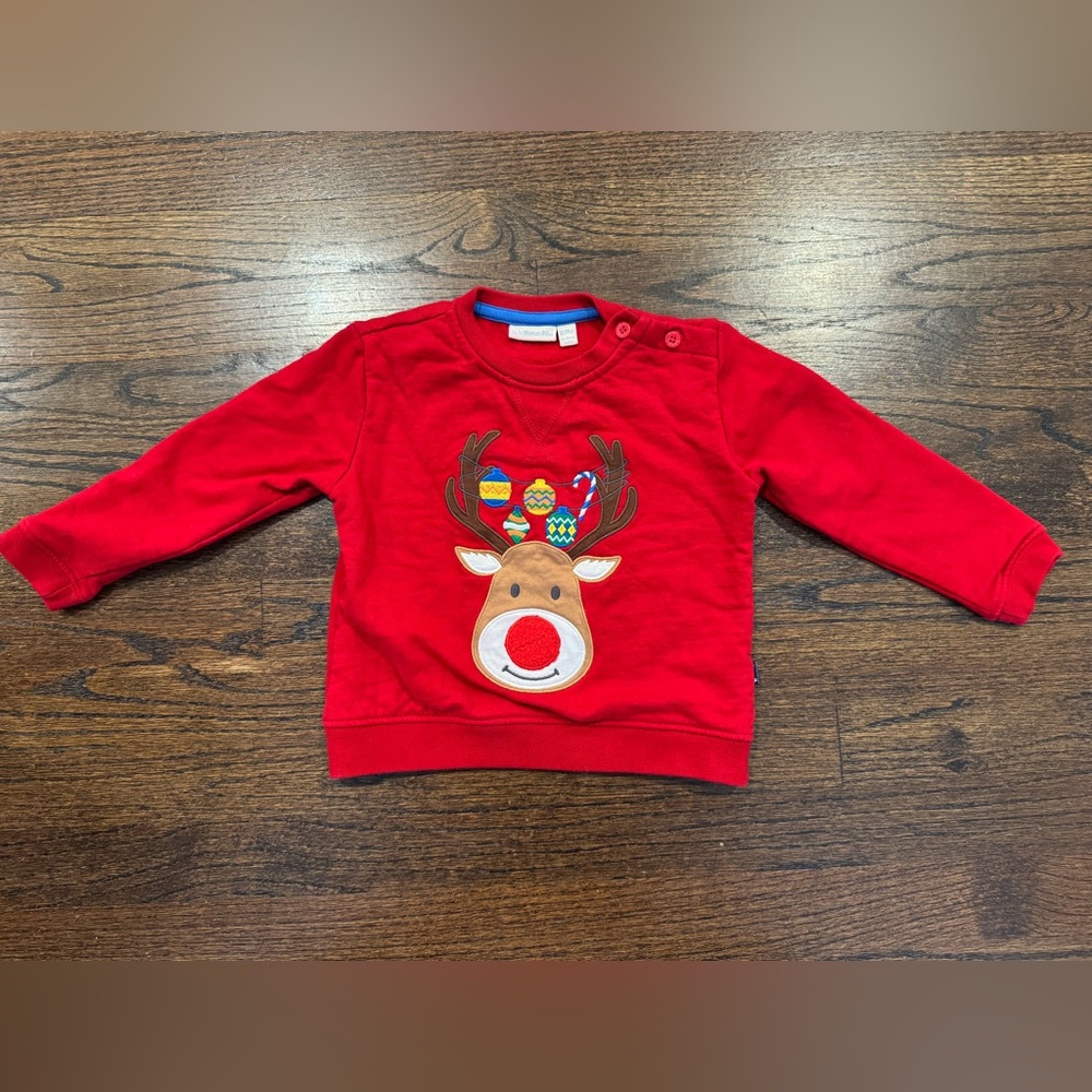 EUC JojoMaman Christmas Sweatshirt!